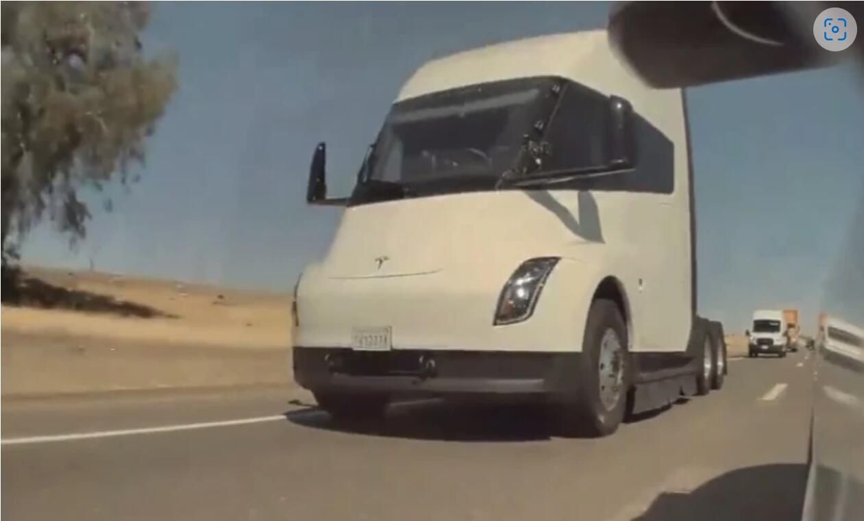 Tesla's Electric Truck Semi Road Test Revealed – TOPCARS