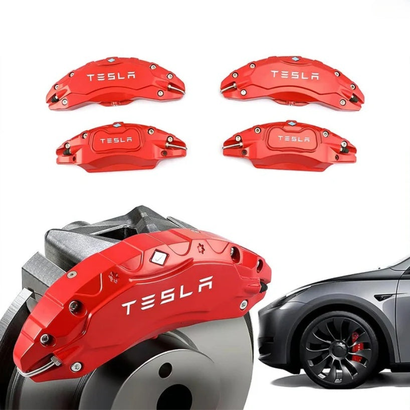 Caliper Covers Set of 4 Compatible with Model 3&Y Accessories TOPCARS