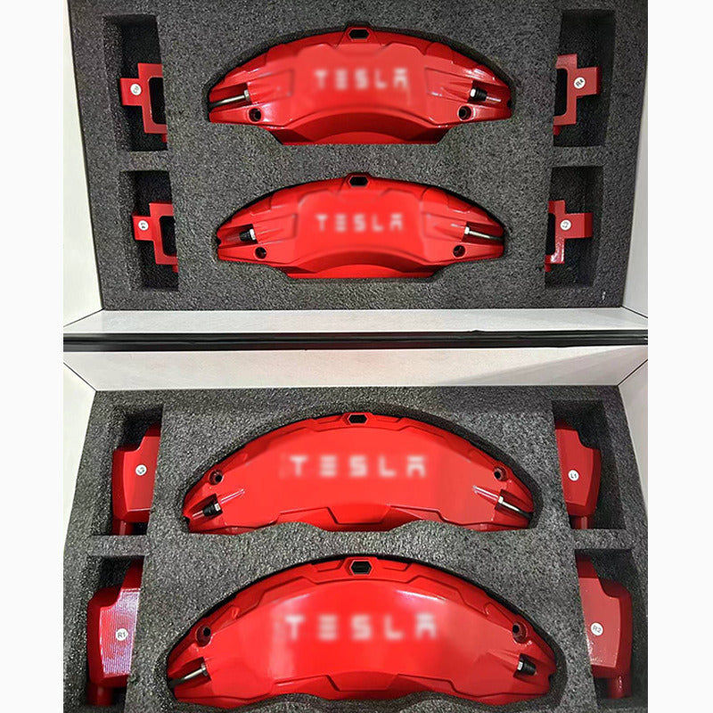 Caliper Covers Set of 4 Compatible with Model 3&Y Accessories TOPCARS