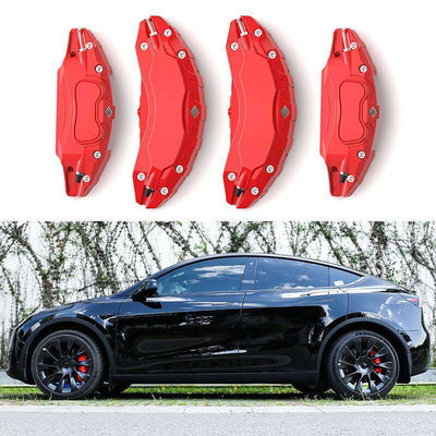 Caliper Covers Set of 4 Compatible with Model 3&Y Accessories TOPCARS