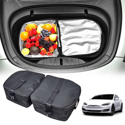 Tesla Model 3 / Model Y Compatible Front Luggage Compartment Lnsulated Cooler Storage Bag TOPCARS