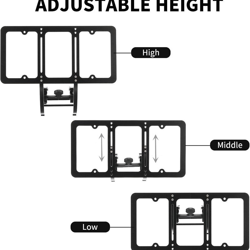 Tesla Model 3 Highland Snap-on Licence Plate Frame Conversion Kit Accessories TOPCARS