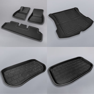 2020-2022 Tesla Model Y All-Weather Floor Mats Interior Liner Full Set top cars