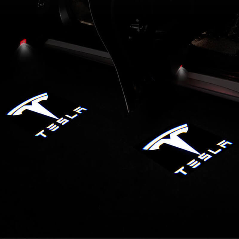 Tesla Model 3/S/X/Y Puddle Lights Car Logo Projector Door – TOPCARS