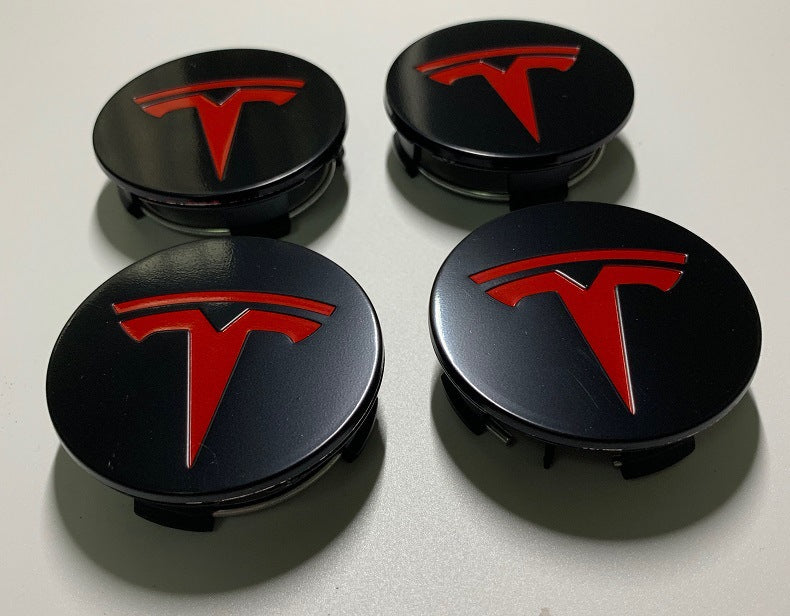 Wheel Center Hub Cap Kit + Lug Nut Cover for Tesla Model Y & 3 – TOPCARS